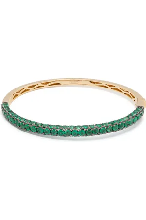 Shay Pulsera en oro amarillo de 18 ct con esmeraldas