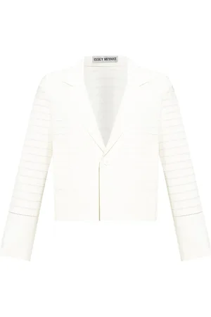 Issey Miyake Blazer de canalé