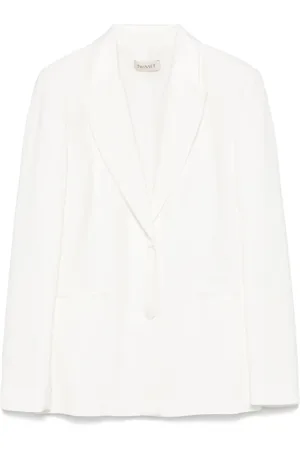 Twin-Set Blazer con ribete de satén