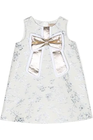 HUCKLEBONES LONDON Vestido midi con detalle de lazo