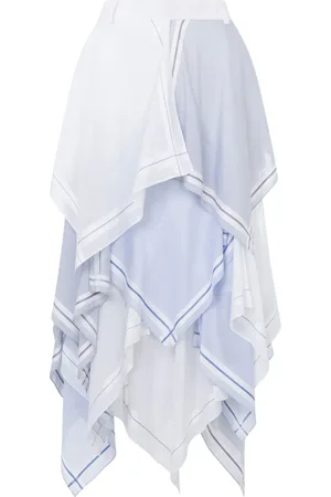 Moschino Falda larga asimétrica