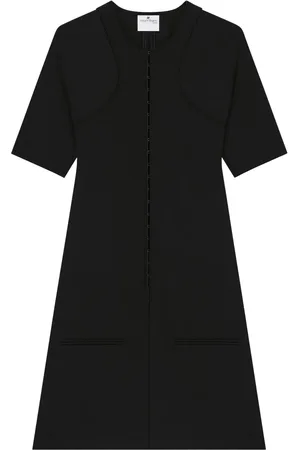 Courrèges Vestido corto acampanado