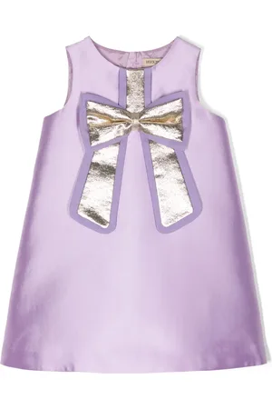HUCKLEBONES LONDON Vestido midi con detalle de lazo