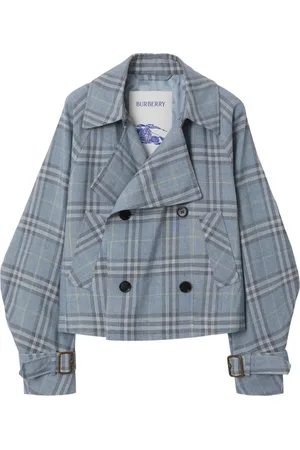 Burberry Gabardina a cuadros