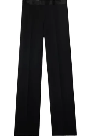 Burberry Pantalones rectos de lana