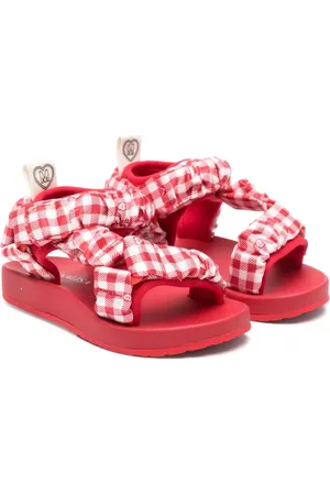 MONNALISA Sandalias a cuadros gingham