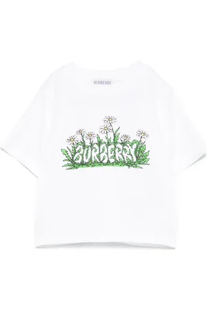 Burberry Camiseta con logo estampado