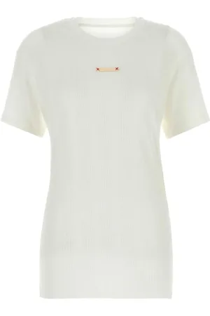 Maison Margiela Camiseta con parche del logo