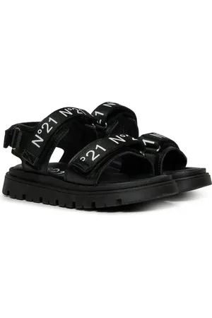 Nº21 Sandalias con logo estampado