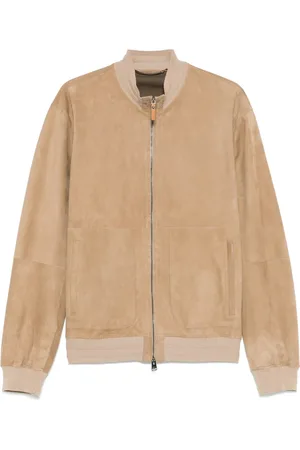 CANALI Chaqueta bómber con cremallera