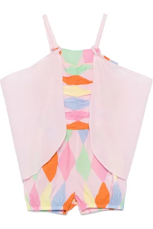 Stella McCartney Mono corto con alas de mariposa