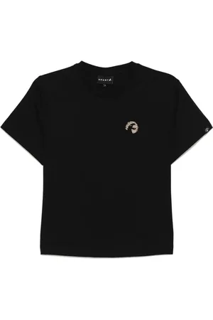 AGNÈS B. Camiseta con bordado de dinosaurio