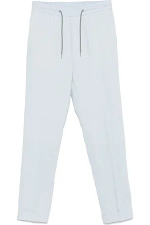 Paul Smith Pantalones de lino con cordones
