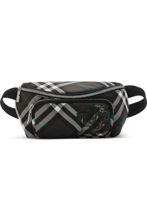 Burberry Riñonera pequeña a cuadros
