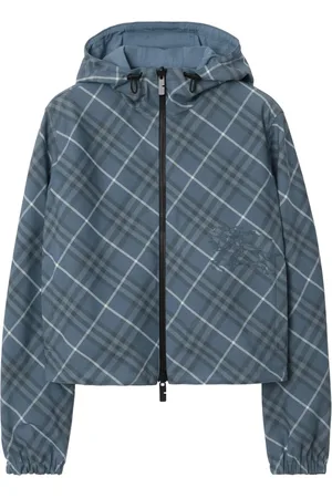 Burberry Chaqueta corta reversible a cuadros