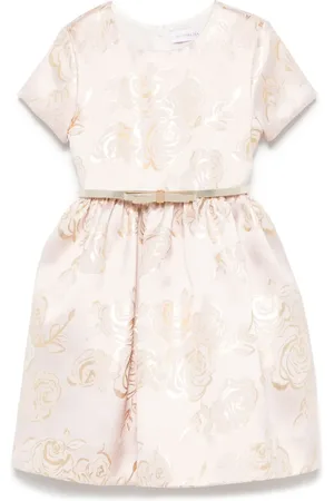 MONNALISA Vestido midi con motivo en jacquard