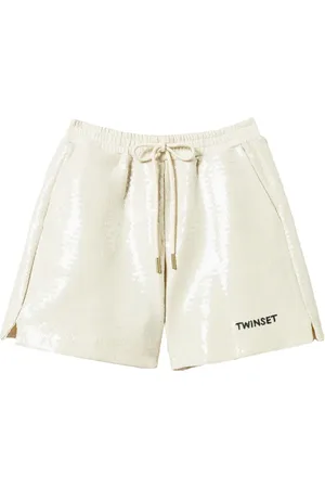 Twin-Set Pantalones cortos con lentejuelas