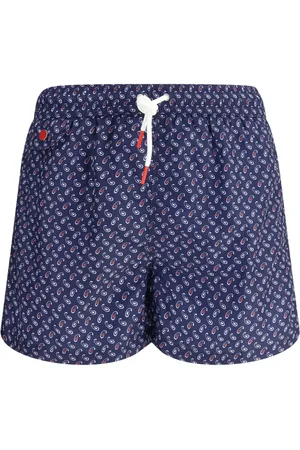 Kiton Bañador con estampado de cachemira