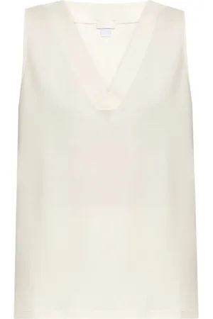 Hanro Top con cuello en V