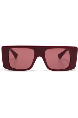 Gucci Gafas de sol con montura rectangular