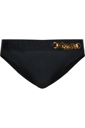 Moschino Bañador con placa del logo