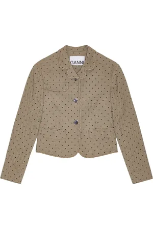 Ganni Blazer con motivo de lunares