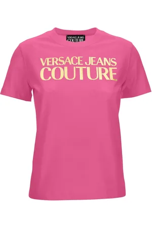 VERSACE Camiseta con logo estampado