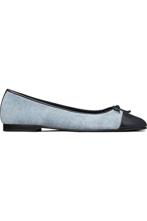 Tory Burch Bailarinas con puntera en contraste