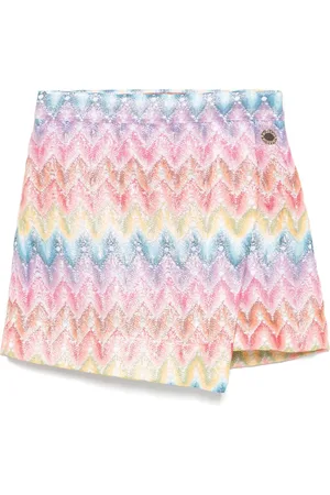 Missoni Pantalones cortos tejidos en zigzag