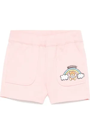 Moschino Bermudas con logo estampado