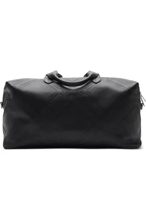 Burberry Bolso de viaje a cuadros en relieve