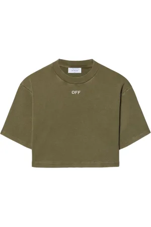 OFF-WHITE Vestido estilo camiseta con logo