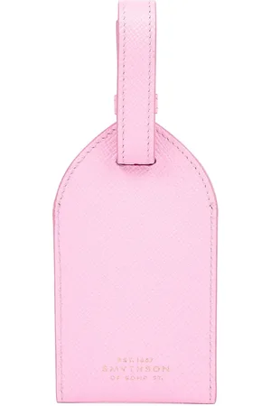 SMYTHSON Etiqueta para maleta de piel