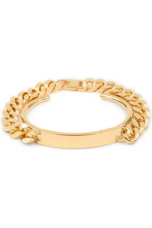 Maison Margiela Brazalete con detalle de cadena