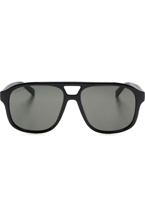 Gucci Gafas de sol con montura estilo piloto