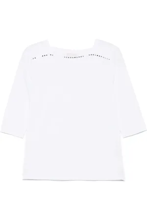 Liu Jo Camiseta con apliques de strass