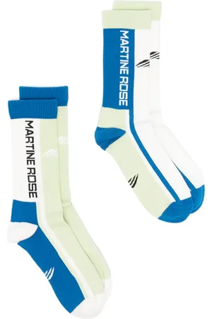 MARTINE ROSE Pack de dos pares de calcetines