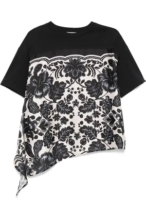 Sandro Camiseta con estampado floral