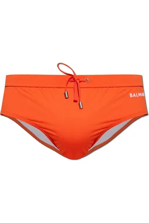 Balmain Bañador con logo estampado