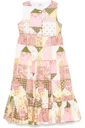 Etro Vestido con estampado de cachemira