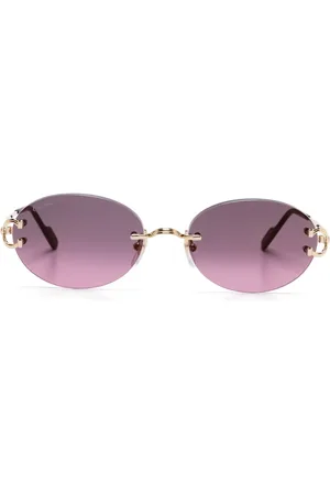 Cartier Gafas de sol con montura oval