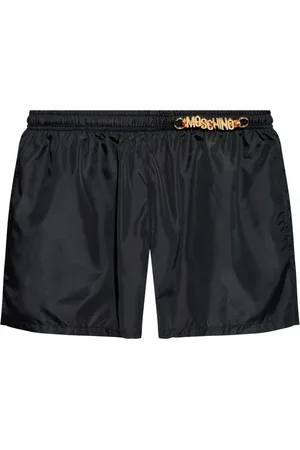 Moschino Bañador con placa del logo