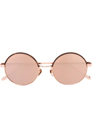 Linda Farrow Gafas de sol con montura redonda