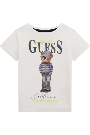 Guess Camiseta con estampado de oso