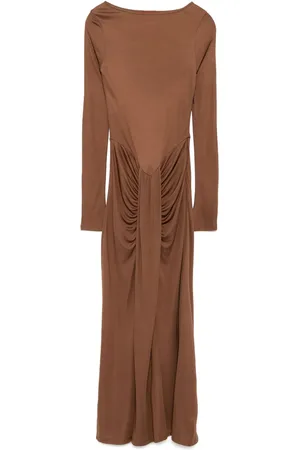 Staud Vestido midi drapeado