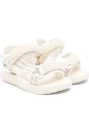 MONNALISA Sandalias con detalle de perlas artificiales