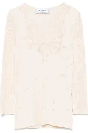 Blugirl Top con motivo floral