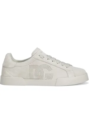 Dolce & Gabbana Zapatillas con logo perforado
