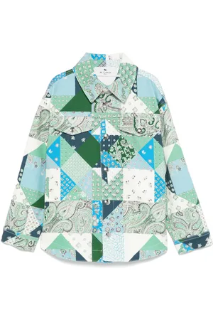 Etro Chaqueta con estampado de cachemira