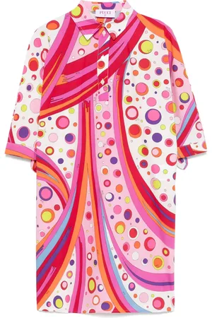 PUCCI Junior Vestido estampado